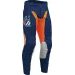 LAUNCHMODE FUTURA PÁNSKE MOTOCROSSOVÉ NOHAVICE THOR MODRO-ORANŽOVÉ