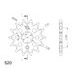 REŤAZOVÁ SADA D.I.D CHAIN - ZLATÝ CHAIN 520 MX, NON-SEALED, CHK FRONT SPROCKET SUPERSPROX, CHK REAR SPROCKET SUPERSPROX STEALTH PRE YAMAHA YZ 250 1982-1984