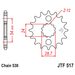 REŤAZOVÁ SADA D.I.D CHAIN - ZLATÝ CHAIN 530 ZVM-X, X-RING (X, NX, QX, XS), CHK FRONT SPROCKET JT, CHK REAR SPROCKET JT PRE KAWASAKI ZZR 1400 2011-2023