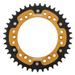 REŤAZOVÁ SADA D.I.D CHAIN - STRIEBORNÝ CHAIN 520 VX, X-RING (X, NX, QX, XS), CHK FRONT SPROCKET SUPERSPROX, CHK REAR SPROCKET SUPERSPROX STEALTH PRE SUZUKI DR-Z 400 SM 2005-2008
