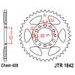 REŤAZOVÁ SADA D.I.D CHAIN - STRIEBORNÝ REŤAZ 428 VX, X-KRÚŽOK, KOLIESKO JT, ROZETA JT PRE YAMAHA TW 125 TRAILWAY 2003-2004