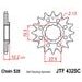REŤAZOVÁ SADA EK - STRIEBORNÝ CHAIN 520 SRX, X-RING (X, NX, QX, XS), CHK FRONT SPROCKET JT, CHK REAR SPROCKET JT PRE SUZUKI RM 250 1999