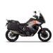 KOMPLETNÁ SADA BOČNÝCH ČIERNYCH HLINÍKOVÝCH KUFROV SHAD TERRA BLACK, 36/47 L LITROV, VRÁTANE MONTÁŽNEJ SADY SHAD KTM SUPER ADVENTURE 1290 (R, S)