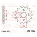 REŤAZOVÁ SADA D.I.D CHAIN - STRIEBORNÝ CHAIN 428 D, NON-SEALED, CHK FRONT SPROCKET JT, CHK REAR SPROCKET JT PRE HONDA CBR 125 R 2011-2017
