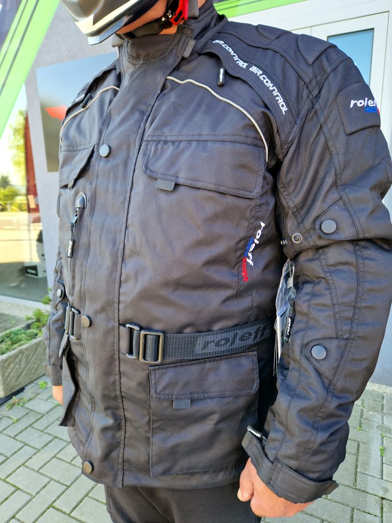 Roleff Liverpool černá bunda na motorku - ROLEFF GERMANY - Textilní bundy -  2 899 Kč - Motogaráž.cz - Vše pro motorkáře na jednom místě!