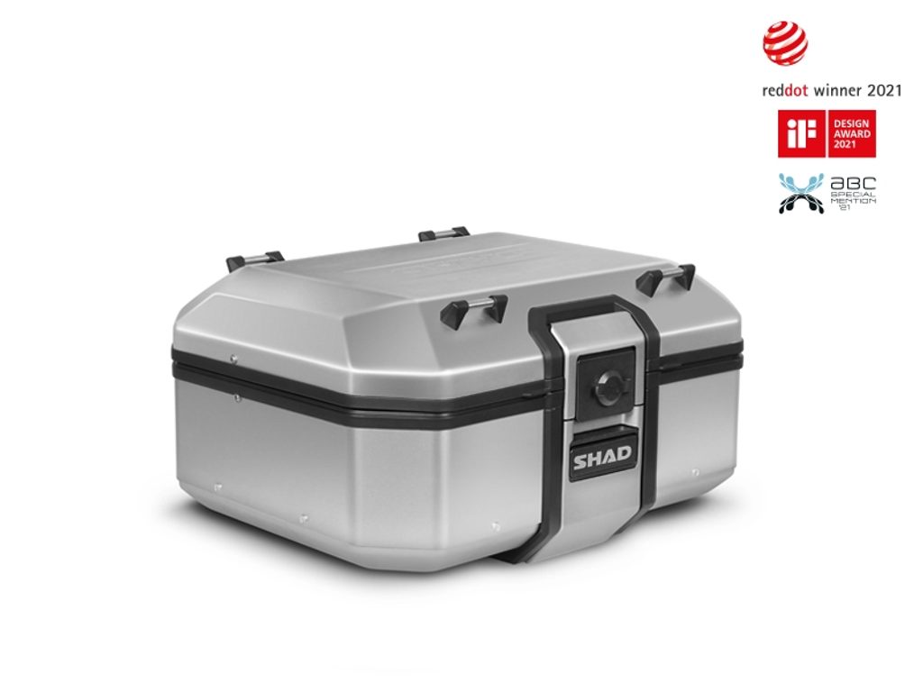 Kompletní sada hliníkových kufrů SHAD TERRA, 37L topcase 36L Kompletní sada hliníkových kufrů SHAD TERRA, 37L topcase 36L