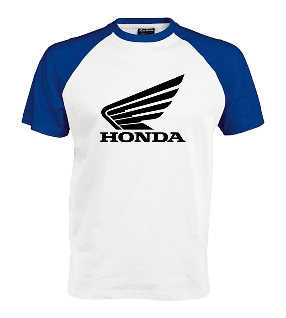Pánské triko s motivem Honda - Modré/Bílé - MOTO TRIKA - Trička Honda - 699  Kč - Motogaráž.cz - Vše pro motorkáře na jednom místě!