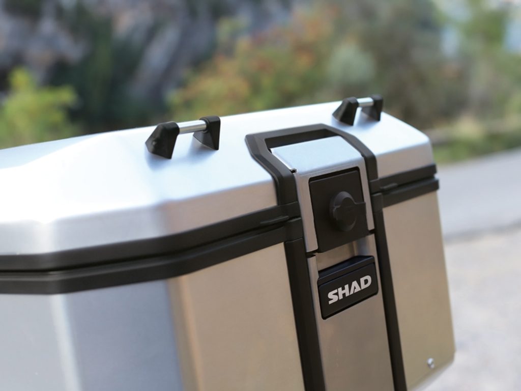 ☺️ Kompletní sada hliníkových kufrů SHAD TERRA, 37L topcase 36L