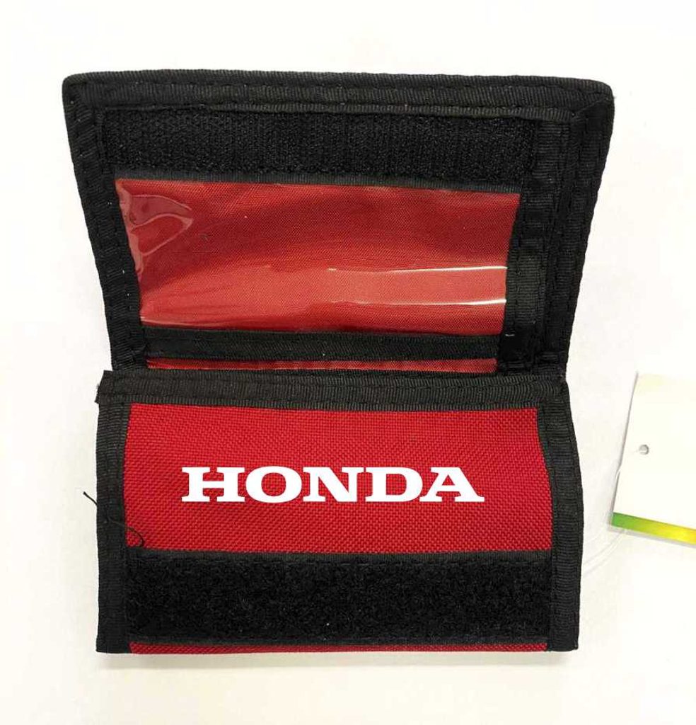 Moto peněženka s motivem Honda - Červená - MOTO TRIKA - Moto peněženky -  299 Kč - Motogaráž.cz - Vše pro motorkáře na jednom místě!