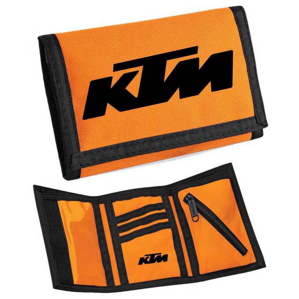 Moto peněženka s motivem KTM - Oranžová - MOTO TRIKA - Moto peněženky - 299  Kč - Motogaráž.cz - Vše pro motorkáře na jednom místě!