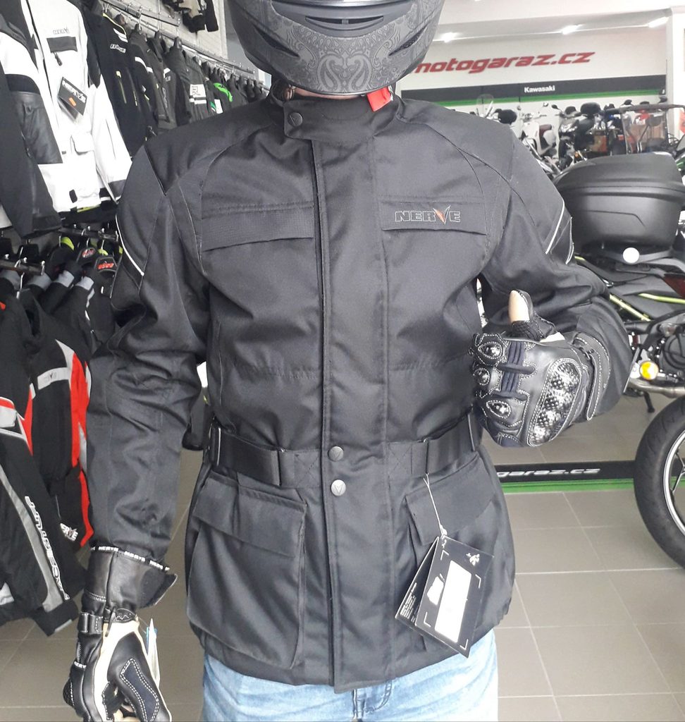 Textilní bunda NERVE Smart Black - NERVE - Textilní bundy - 2 989 Kč -  Motogaráž.cz - Vše pro motorkáře na jednom místě!