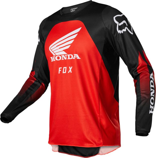 MX Dres Fox 180 Honda Jersey BLACK/RED MX22 - FOX RACING - MX Dresy - 1 349  Kč - Motogaráž.cz - Vše pro motorkáře na jednom místě!