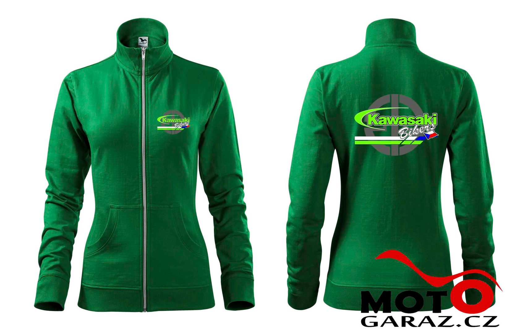 Mikiny Kawasaki Bikers CZ, PRO MOTORKÁŘE - Motogaráž.cz