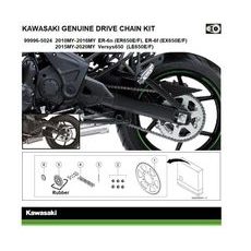 ORIGINÁLNÍ ŘETĚZOVÁ SADA KAWASAKI VERSYS 650 2015-2021