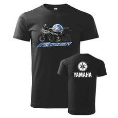 PÁNSKÉ TRIKO S MOTIVEM YAMAHA FAZER 2 - ČERNÉ