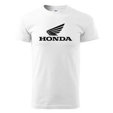 PÁNSKÉ TRIKO S MOTIVEM HONDA 3 - BÍLÉ