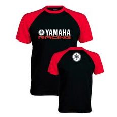 PÁNSKÉ TRIKO S MOTIVEM YAMAHA RACING 1 - ČERVENO/ČERNÉ