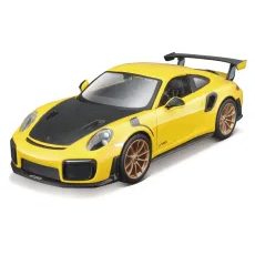 MAISTO - PORSCHE 911 GT2 RS, ŽLUTÁ, ASSEMBLY LINE, 1:24