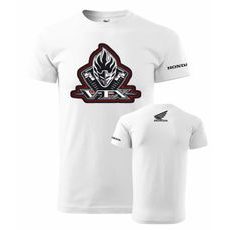 PÁNSKÉ TRIKO S MOTIVEM HONDA VTX - BÍLÉ