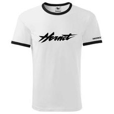 PÁNSKÉ TRIKO S MOTIVEM HONDA HORNET 3 - BÍLÉ