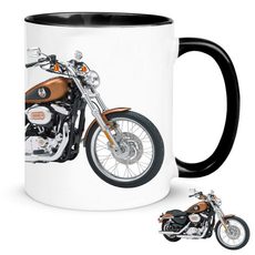 HRNÍČEK S MOTIVEM HARLEY-DAVIDSON SPORTSTER