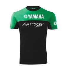 PÁNSKÉ TRIKO S MOTIVEM YAMAHA RACING - ZELENÁ/ČERNÁ