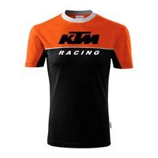 PÁNSKÉ TRIKO S MOTIVEM KTM RACING 1 - ORANŽOVÉ