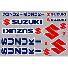 BAREVNÉ SAMOLEPKY S MOTIVEM SUZUKI