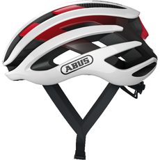 ABUS AIRBREAKER WHITE RED CYKLISTICKÁ PŘILBA