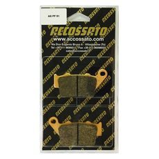 BRZDOVÉ DESTIČKY ACCOSSATO AGPP91 STMX