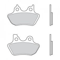 BRZDOVÉ DESTIČKY BREMBO 07HD16SP