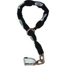 ŘETĚZOVÝ ZÁMEK ABUS 8008 12KS120 BLACK LOOP GRANIT DETECTO XPLUS