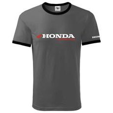 PÁNSKÉ TRIKO S MOTIVEM HONDA MOTORCYCLE 2 - ŠEDÉ