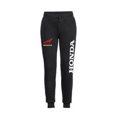 PÁNSKÉ TEPLÁKY S MOTIVEM HONDA - ČERNÉ