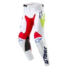 MX KALHOTY RACER HANA, ALPINESTARS (BÍLÁ/MULTICOLOR) 2024