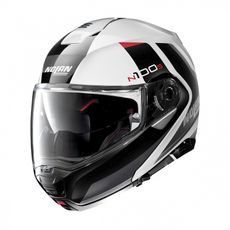 NOLAN N100-5 HILLTOP N-COM METAL WHITE 48