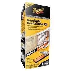 MEGUIARS HEAVY DUTY HEADLIGHT RESTORATION KIT - SADA NA RENOVACI SILNĚ POŠKOZENÝCH SVĚTEL