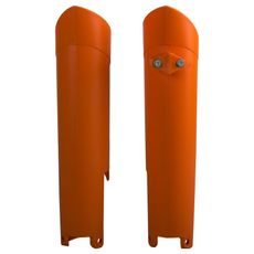 KRYTY PŘEDNÍ VIDLICE POLISPORT 8398500001 (PÁR) ORANŽOVÁ KTM