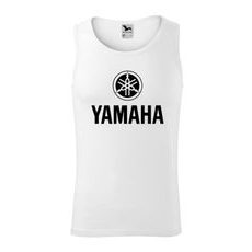 PÁNSKÉ TÍLKO S MOTIVEM YAMAHA - BÍLÁ