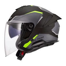 LS2 OF618 VERSO II AIR BLACK H-VIS YELLOW