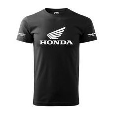 PÁNSKÉ TRIKO S MOTIVEM HONDA GOLDWING 1 - ČERNÉ