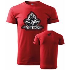 PÁNSKÉ TRIKO S MOTIVEM HONDA VTX - ČERVENÉ