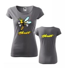 DÁMSKÉ TRIKO S MOTIVEM HONDA HORNET - ŠEDÉ