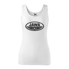 DÁMSKÉ TÍLKO S MOTIVEM JAWA - BÍLÉ