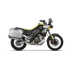 KOMPLETNÍ SADA BOČNÍCH HLINÍKOVÝCH KUFRŮ SHAD TERRA 36L/47L, VČETNĚ MONTÁŽNÍ SADY SHAD APRILIA TUAREG 660