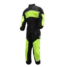 NEPROMOKAVÁ JEDNODÍLNÁ KOMBINÉZA DO DEŠTĚ SPARK DIFT FLUO