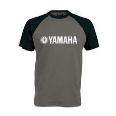 PÁNSKÉ TRIKO S MOTIVEM YAMAHA 1 - ČERNO/ŠEDÉ