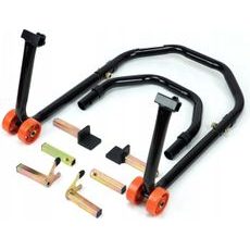 MOTOCYKLOVÝ STOJAN BIKETEC PŘEDNÍ A ZADNÍ TYP-L + TYP-V