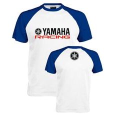 PÁNSKÉ TRIKO S MOTIVEM YAMAHA RACING 1 - MODRO/BÍLÉ