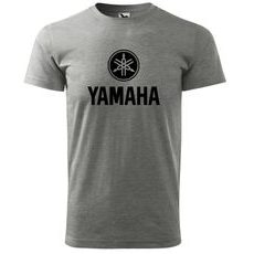 PÁNSKÉ TRIKO S MOTIVEM YAMAHA 2 - ŠEDÉ